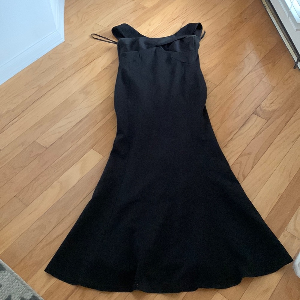 Black evening dress